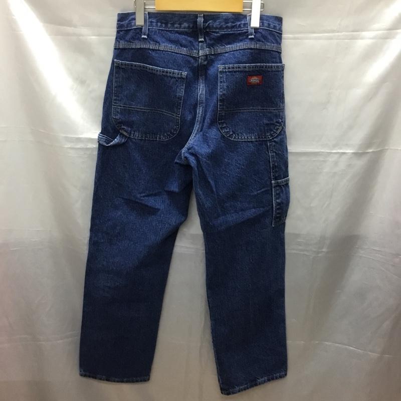 ディッキーズ Dickies パンツ デニム、ジーンズ 32インチ 無地 インディゴ / インディゴ /  メンズ USED 古着 中古 10109617