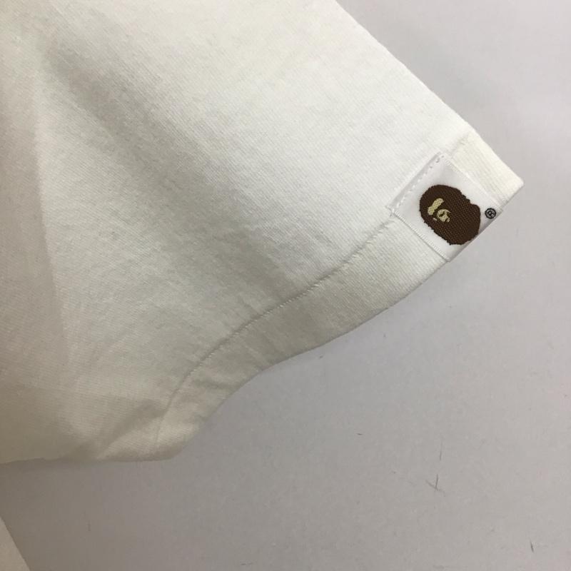 ベイプ BAPE Tシャツ 半袖 半袖カットソー プリントTシャツ クルーネックカットソー L プリント マルチカラー / マルチカラー /  メンズ USED 古着 中古 10111947