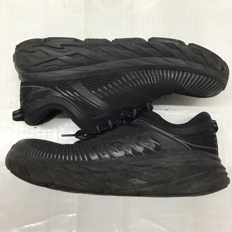 ホカオネオネ HOKA ONEONE スニーカー スニーカー 1110518 BBLC 25.5cm 25.5cm ロゴ、文字 黒 / ブラック /  メンズ USED 古着 中古 10116066