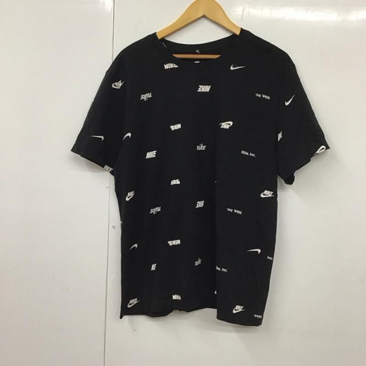 ナイキ NIKE Tシャツ 半袖 fd1280-010 半袖カットソー プリントTシャツ クルーネックカットソー XXL プリント 黒 / ブラック /  メンズ USED 古着 中古 10130310