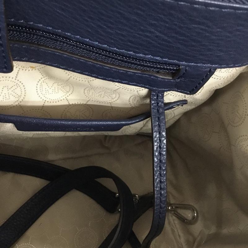 マイケルコース MICHAEL KORS トートバッグ トートバッグ 30S4SRYS3L ショルダー 2WAY 無地 紺 / ネイビー /  レディース USED 古着 中古 10128845