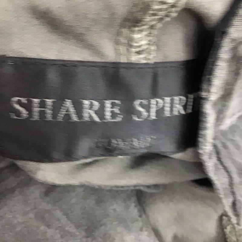 シェアースピリット SHARE SPIRIT パンツ ショートパンツ HFS1206 ハーフパンツ 44 無地 チャコールグレー / チャコールグレー /  メンズ USED 古着 中古 10111875