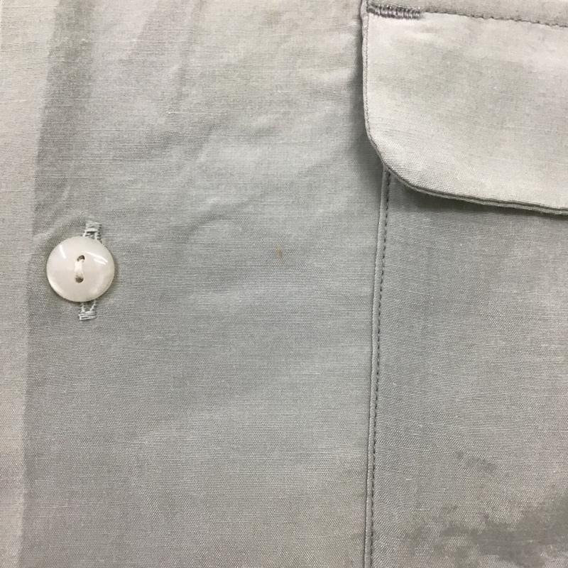 ブフト bukht シャツ、ブラウス 長袖 BV-926215 M 無地 薄緑 / ライトグリーン /  メンズ USED 古着 中古 10105755