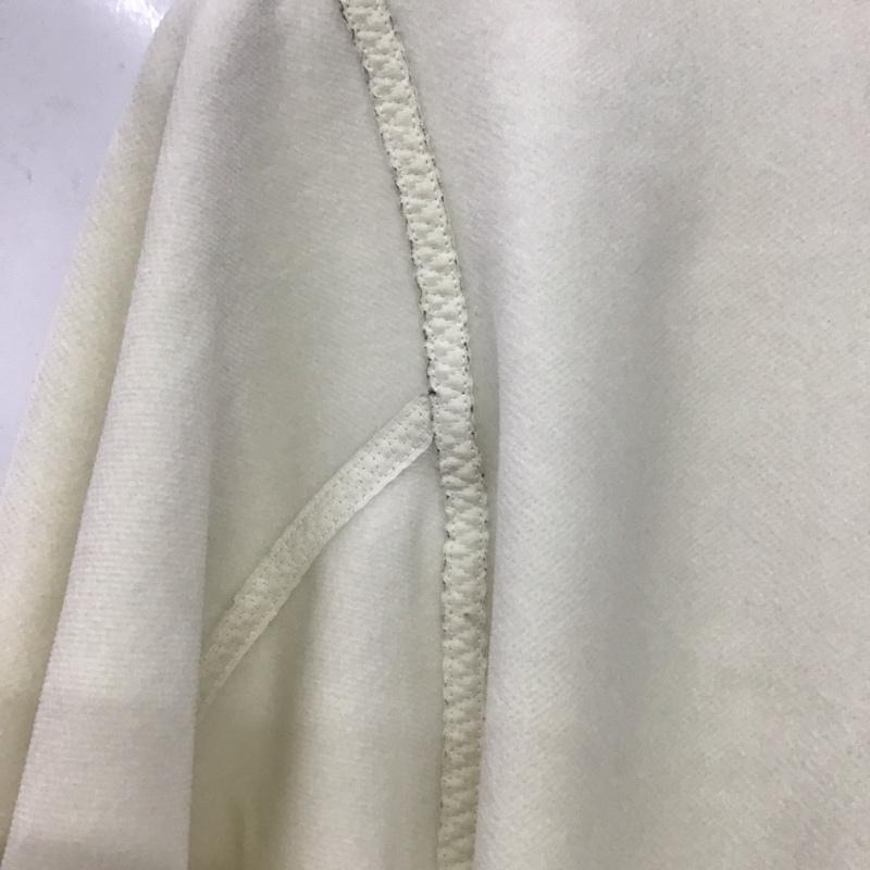 アディダス adidas トレーナー 長袖 ハーフジップ L 無地 オフホワイト / オフホワイト /  レディース USED 古着 中古 10147240