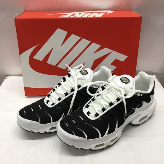 ナイキ NIKE スニーカー スニーカー CT1094 102 AIR MAX PLUS 27cm 箱有 27.0cm ロゴ、文字 白 / ホワイト / X 黒 / ブラック /  メンズ USED 古着 中古 10115566