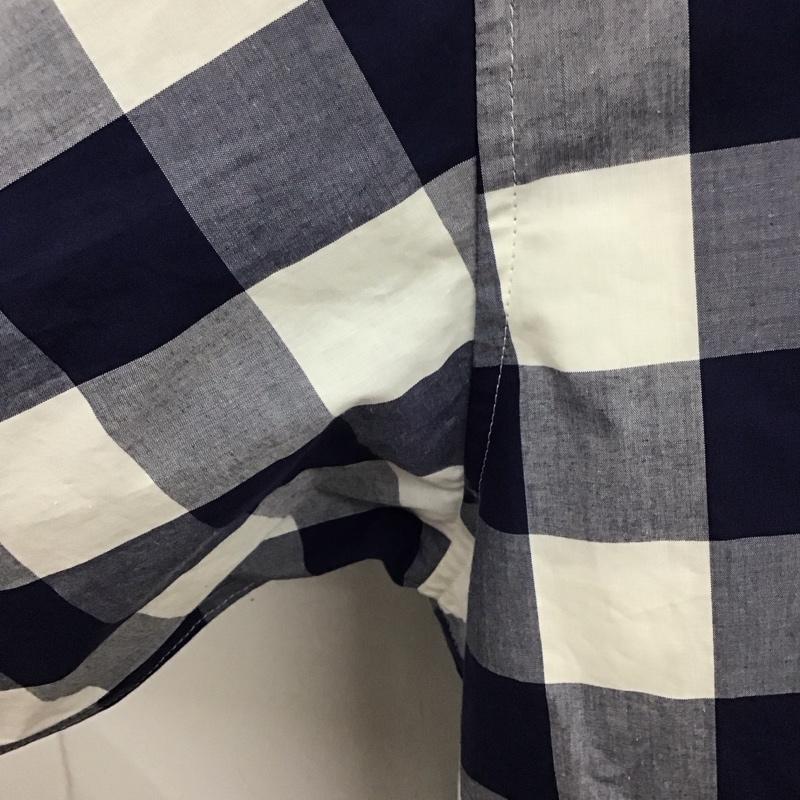 シーエムエフアウトドアガーメント CMF OUTDOOR GARMENT シャツ、ブラウス 長袖 cmf2302-s04j NEWSPAPERSHIRTS 長袖シャツ チェックシャツ M チェック 白 / ホワイト / X 青 / ブルー /  メンズ USED 古着 中古 10112581