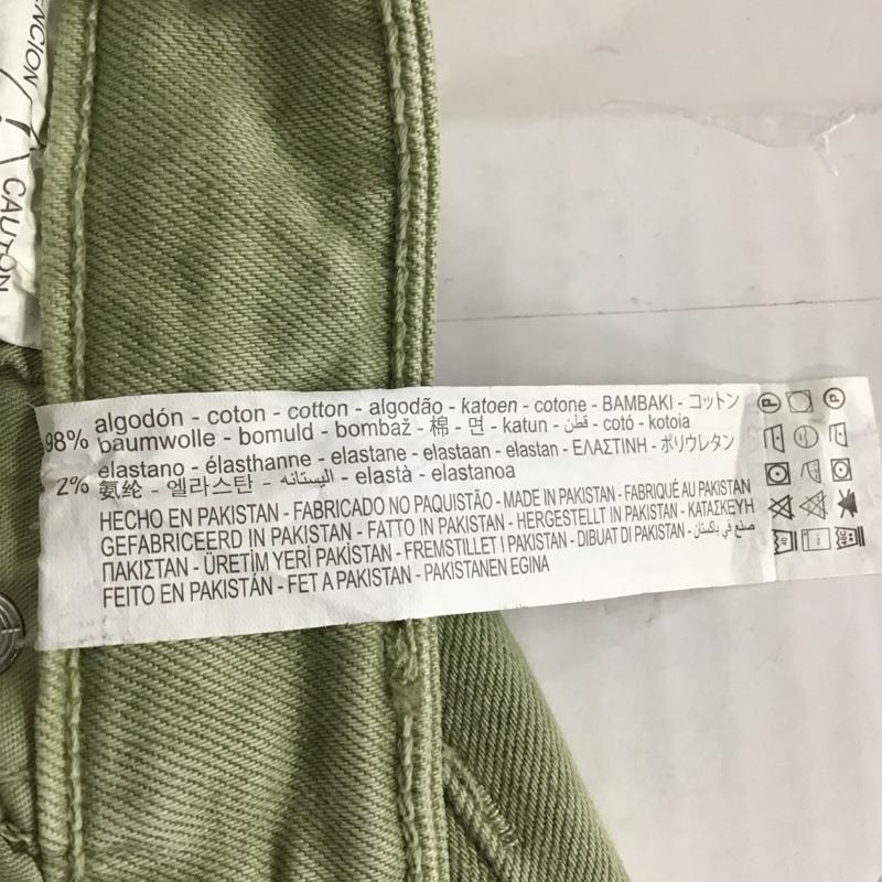 ザラ ZARA パンツ デニム、ジーンズ 4060 810 537 スキニー 無地 カーキ / カーキ /  レディース USED 古着 中古 10110879