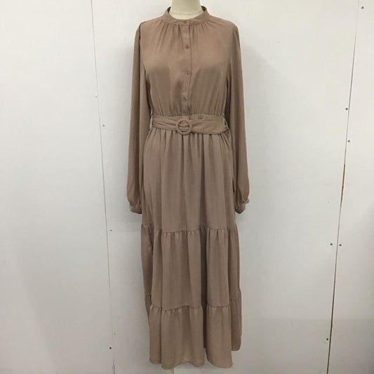 ナイスクラップ NICE CLAUP ワンピース ロングスカート FREE 無地 マルチカラー / マルチカラー /  レディース USED 古着 中古 10108139