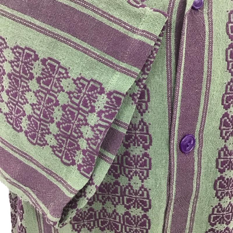 ニードルス Needles シャツ、ブラウス 半袖 半袖シャツ プリントシャツ ポケットシャツ L プリント マルチカラー / マルチカラー /  メンズ USED 古着 中古 10125510