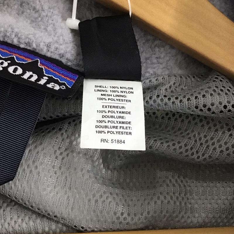 パタゴニア patagonia ジャケット、上着 ジャンパー、ブルゾン ジップアップジャケット 2000年製 lfuxjkt deadstock アウター M ロゴ、文字 灰 / グレー /  メンズ USED 古着 中古 10139696