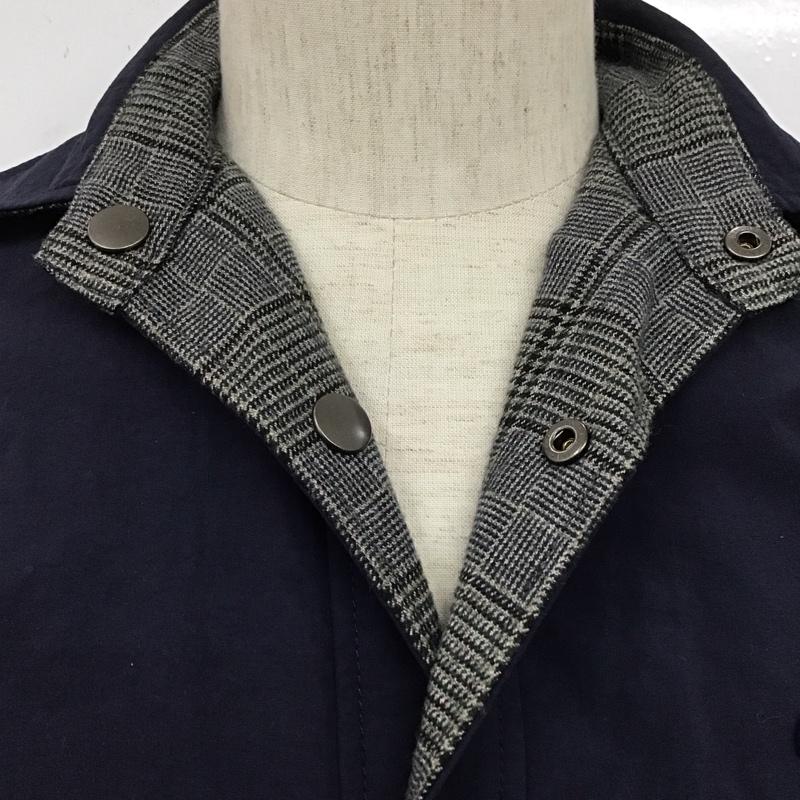 ラコステ LACOSTE ジャケット、上着 ジャケット、ブレザー CH231EL 中綿リバーシブルシャツジャケット ワニ S チェック 紺 / ネイビー / X 黒 / ブラック / X 灰 / グレー / X 緑 / グリーン /  メンズ USED 古着 中古 10107921