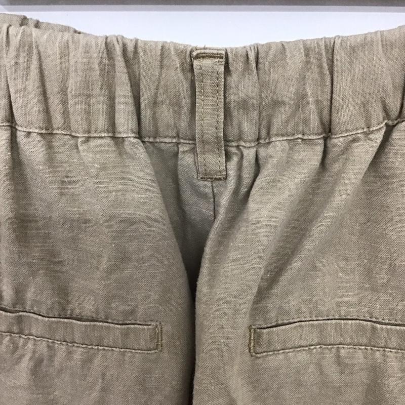 スタディオクリップ studio CLIP パンツ スラックス テーパードパンツ S 無地 ベージュ / ベージュ /  レディース USED 古着 中古 10131921