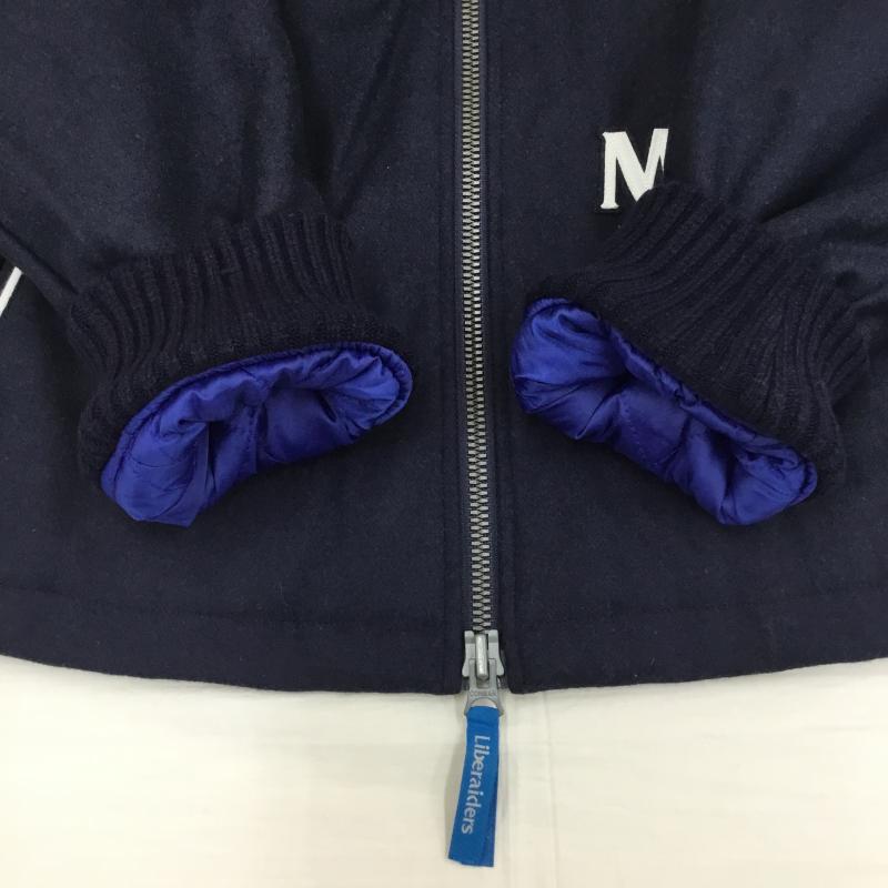 リベレイダース Liberaiders ジャケット、上着 ジャンパー、ブルゾン M.A.W AWARD JACKET 720092103 L ロゴ、文字 紺 / ネイビー /  メンズ USED 古着 中古 10137901