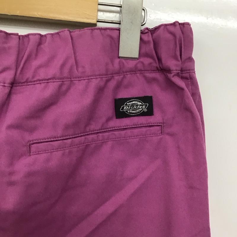 ニコアンド niko and... パンツ ワークパンツ、ペインターパンツ ディッキーズ L 無地 紫 / パープル /  レディース USED 古着 中古 10142786