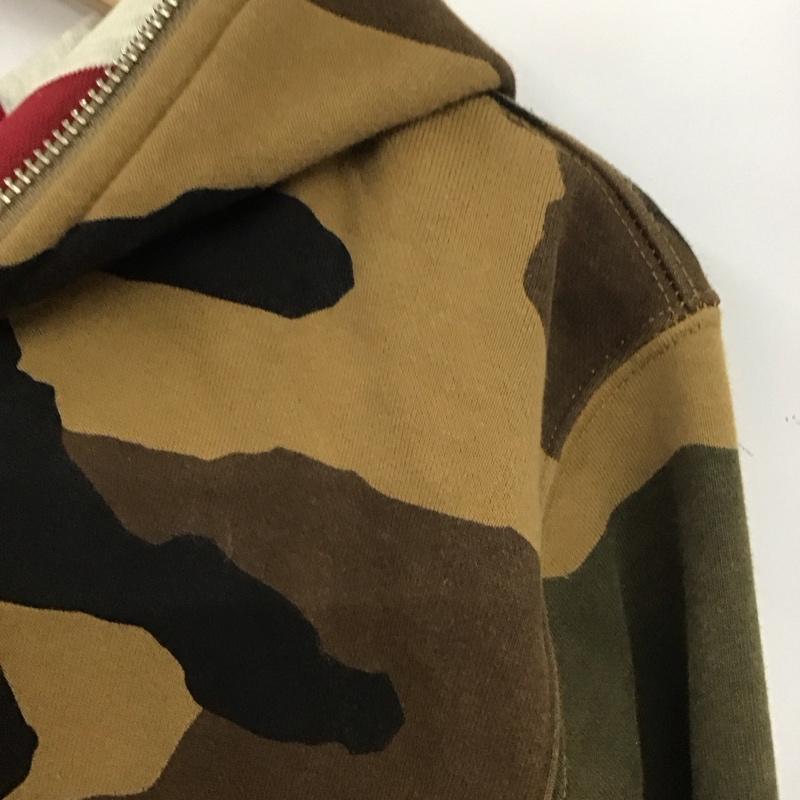 トミー TOMMY パーカー 長袖 長袖パーカー ジップアップパーカー スウェット M カモフラージュ柄・迷彩 マルチカラー / マルチカラー /  メンズ USED 古着 中古 10137047
