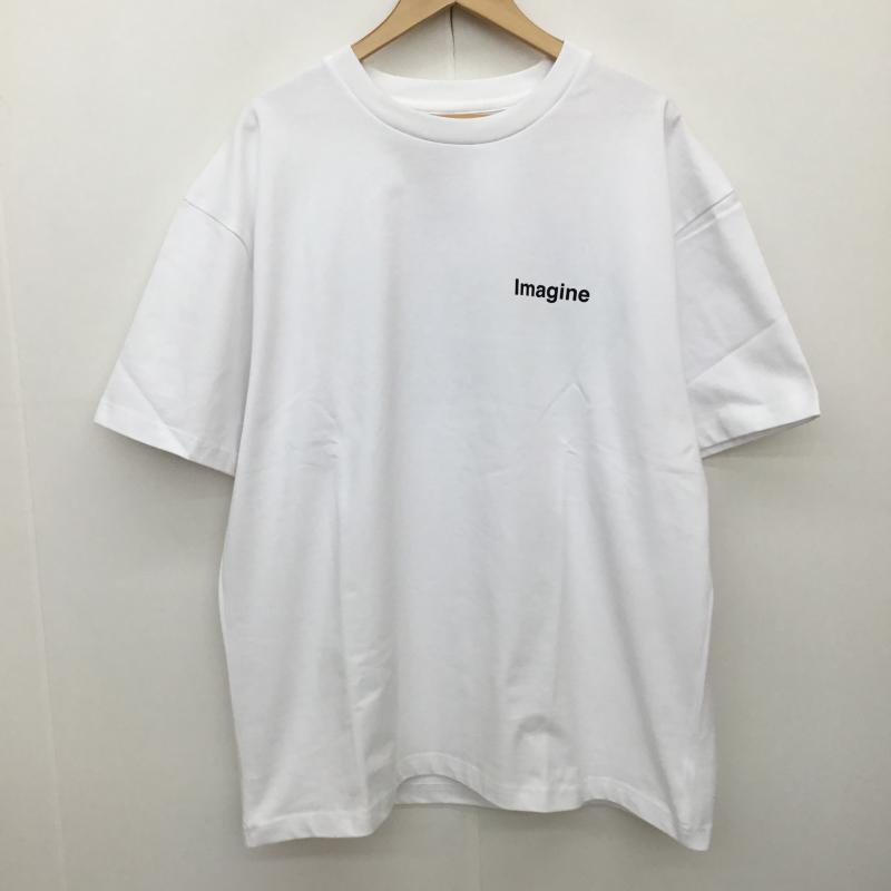 エーシー Acy Tシャツ 半袖 3 ロゴ、文字 白 / ホワイト /  メンズ USED 古着 中古 10151120