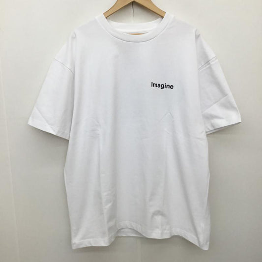 エーシー Acy Tシャツ 半袖 3 ロゴ、文字 白 / ホワイト /  メンズ USED 古着 中古 10151120