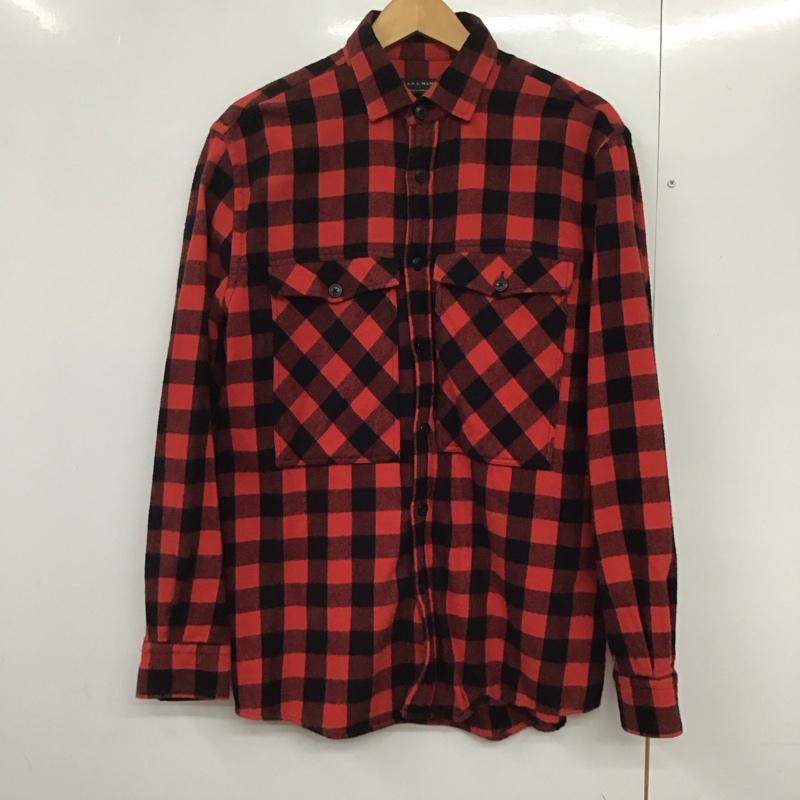 ザラ ZARA シャツ、ブラウス 長袖 M チェック マルチカラー / マルチカラー /  メンズ USED 古着 中古 10143344