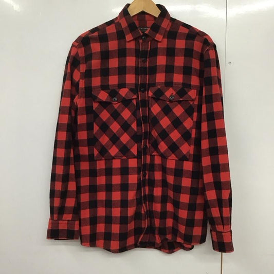 ザラ ZARA シャツ、ブラウス 長袖 M チェック マルチカラー / マルチカラー /  メンズ USED 古着 中古 10143344
