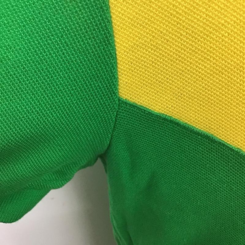 ラコステ LACOSTE ポロシャツ 半袖 3 無地 青 / ブルー / X 黄 / イエロー / X 緑 / グリーン /  メンズ USED 古着 中古 10111219