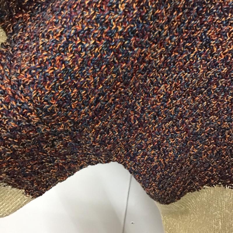 ザラ ZARA ニット、セーター 長袖 XL  マルチカラー / マルチカラー /  レディース USED 古着 中古 10119775