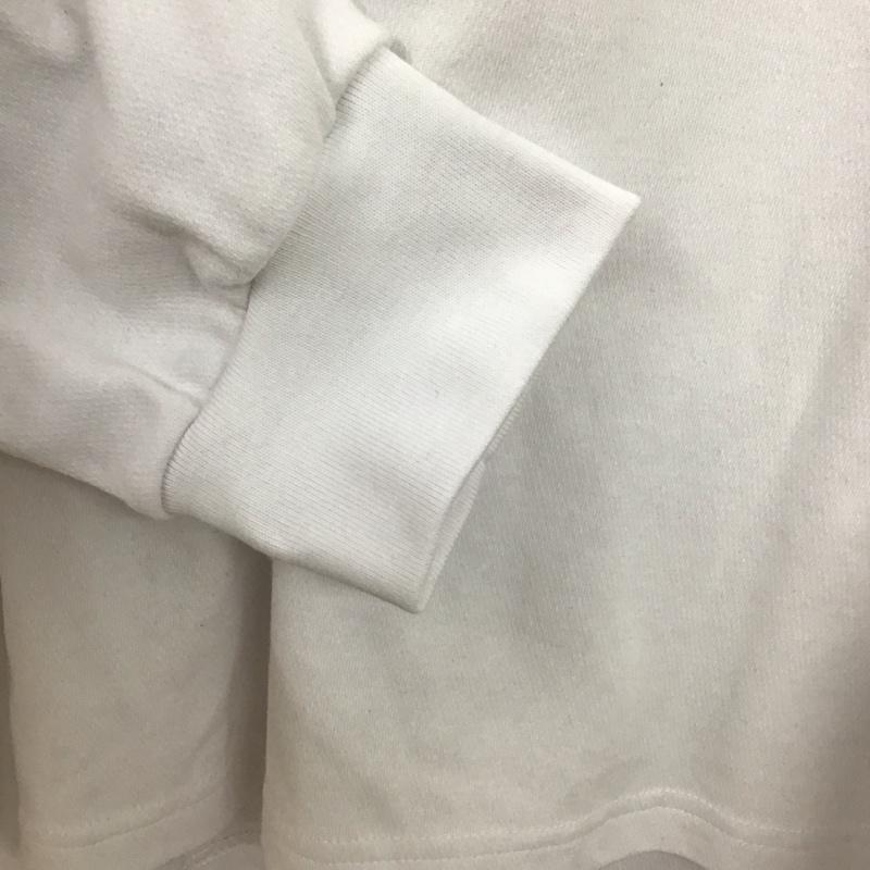 ニューエラ NEW ERA カットソー 長袖 長袖カットソー プリントカットソー クルーネック XL ロゴ、文字 白 / ホワイト /  メンズ USED 古着 中古 10146737