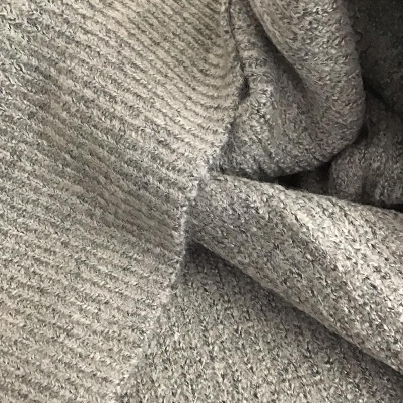 ミラオーウェン Mila Owen ニット、セーター 長袖 長袖ニットカットソー Vネック セーター ONE SIZE 無地 茶 / ブラウン /  レディース USED 古着 中古 10145415