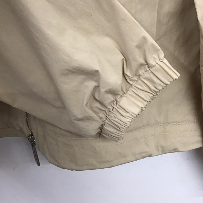 ディースクエアード DSQUARED2 ジャケット、上着 ジャケット、ブレザー ジップアップジャケットパーカー アウター ナイロンパーカー M ロゴ、文字 ベージュ / ベージュ /  メンズ USED 古着 中古 10146545