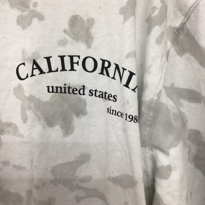 ザラ ZARA Tシャツ 半袖 6050/313/802 L 総柄 X ロゴ、文字 マルチカラー / マルチカラー /  メンズ USED 古着 中古 10134824