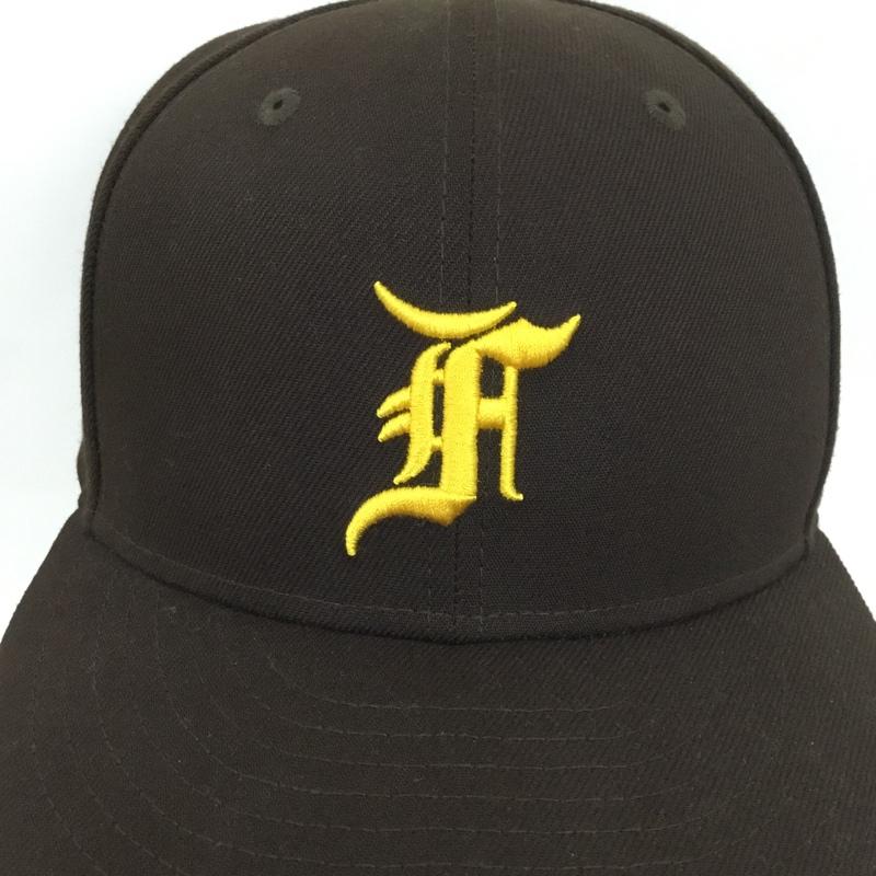 エッセンシャルズ ESSENTIALS 帽子 キャップ New Era ロゴ、文字 茶 / ブラウン /  メンズ USED 古着 中古 10136960