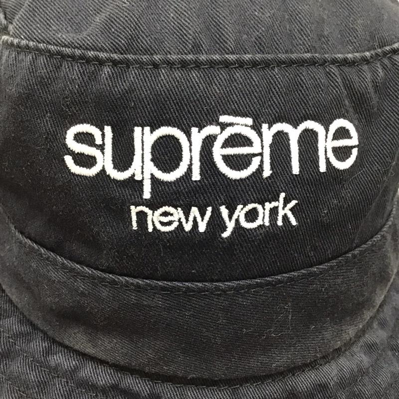 シュプリーム Supreme 帽子 ハット バケットハット ロゴ、文字 紺 / ネイビー /  メンズ USED 古着 中古 10120891
