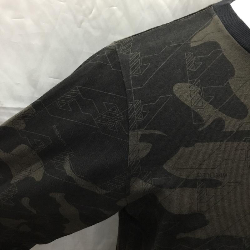 アヴィレックス AVIREX カットソー 長袖 長袖カットソー クルーネックカットソー ロングスリーブカットソー プリントTシャツ FREE 総柄 マルチカラー / マルチカラー /  メンズ USED 古着 中古 10112297