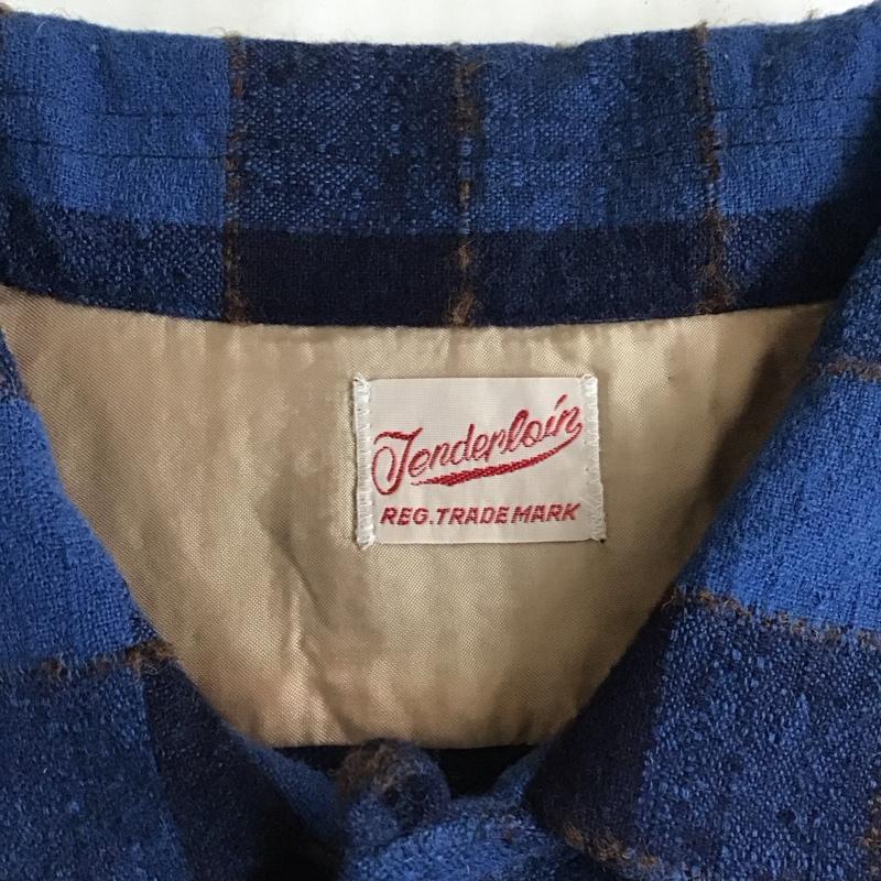 テンダーロイン TENDERLOIN シャツ、ブラウス 長袖 長袖シャツ カラーシャツ ポケットシャツ 長袖カットソー チェックシャツ S チェック マルチカラー / マルチカラー /  メンズ USED 古着 中古 10114404