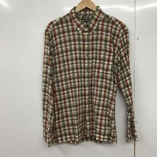 エディーバウアー Eddie Bauer シャツ、ブラウス 長袖 ボタンダウンシャツ M チェック マルチカラー / マルチカラー /  メンズ USED 古着 中古 10141191