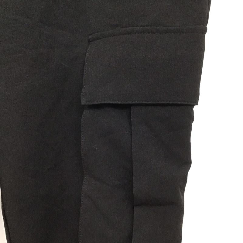 カンビオ CAMBIO パンツ ワークパンツ、ペインターパンツ カーゴパンツ カジュアルパンツ スリムパンツ ワークパンツ ミリタリーパンツ S 無地 黒 / ブラック /  メンズ USED 古着 中古 10106735