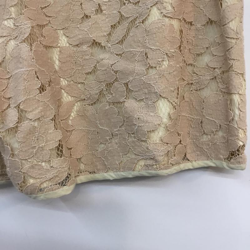 ナノユニバース nano・universe パンツ ショートパンツ レース S レース柄 ベージュ / ベージュ /  レディース USED 古着 中古 10048501