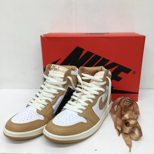 ナイキ NIKE スニーカー スニーカー FN6622-201 Women s AIR JORDAN エアジョーダン ナイキ ウィメンズ エアジョーダン1 レトロ ハイ OG プラリネ 28.5cm ロゴ、文字 白 / ホワイト / X 茶 / ブラウン /  メンズ USED 古着 中古 10136330