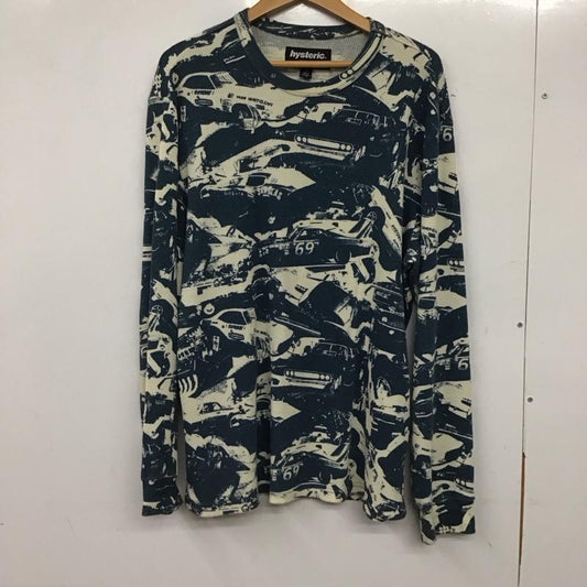 シュプリーム Supreme カットソー 長袖 24aw カーズサーマルロングスリーブティー ロンT ヒステリックグラマー M プリント 白 / ホワイト / X 青 / ブルー /  メンズ USED 古着 中古 10137478