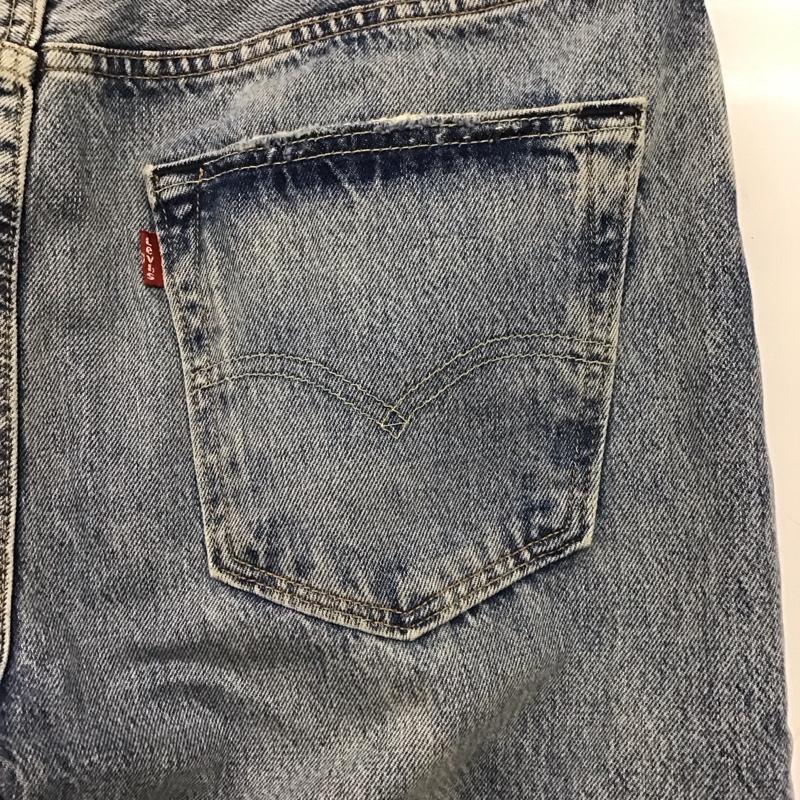 リーバイス Levi s パンツ デニム、ジーンズ 33インチ 無地 水色 / ライトブルー /  メンズ USED 古着 中古 10146824