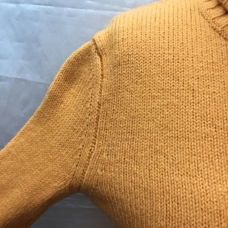 アンタイトル UNTITLED ニット、セーター 長袖 タートルネック 2 無地 橙 / オレンジ /  レディース USED 古着 中古 10118036