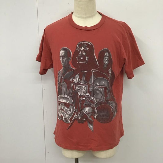 古着 USED Tシャツ 半袖 90年代 1995年 コピーライト ルーカスフィルム スターウォーズ L ワンポイント 赤 / レッド /  メンズ USED 古着 中古 10112663