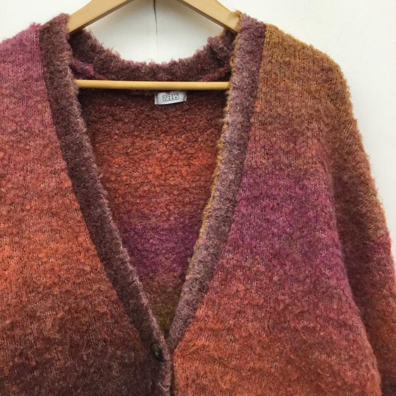 ローリーズファーム LOWRYS FARM カーディガン 長袖 LF622237CF FREE グラデーション マルチカラー / マルチカラー /  レディース USED 古着 中古 10142530