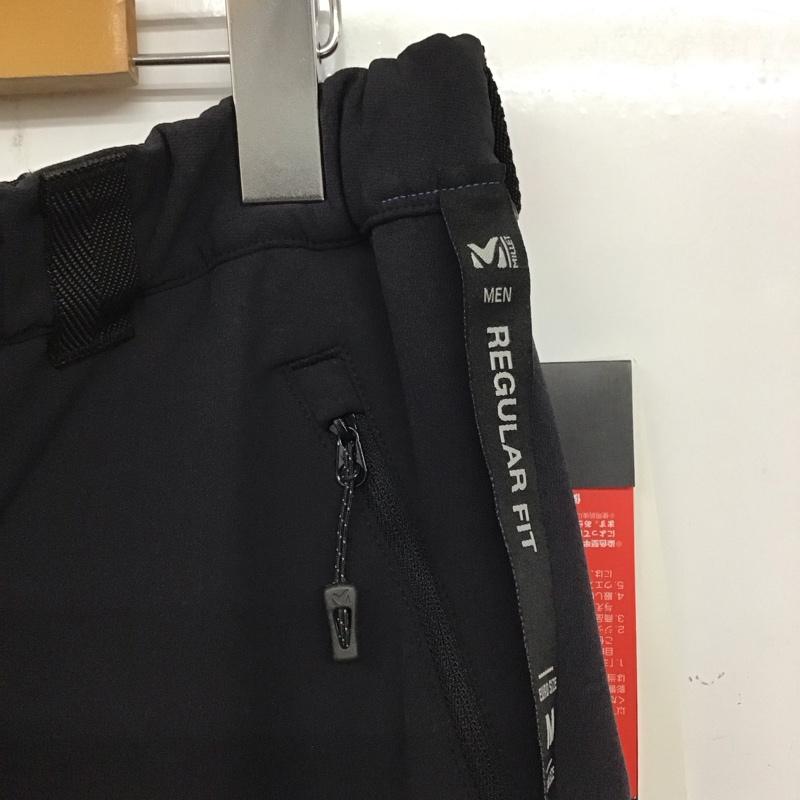 ミレー MILLET パンツ ワークパンツ、ペインターパンツ miv01811 ロングパンツ モンテローザ パンツ ストレッチパンツ M 無地 黒 / ブラック /  メンズ USED 古着 中古 10140285