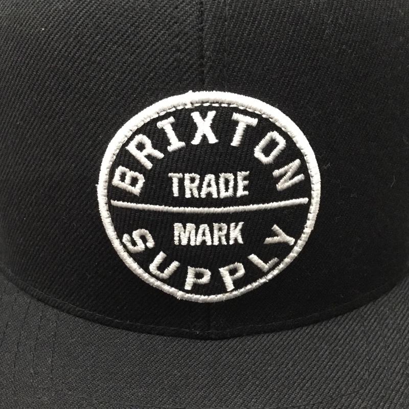 ブリクストン BRIXTON 帽子 キャップ 10777 スナップバック ロゴ、文字 黒 / ブラック /  メンズ USED 古着 中古 10114728
