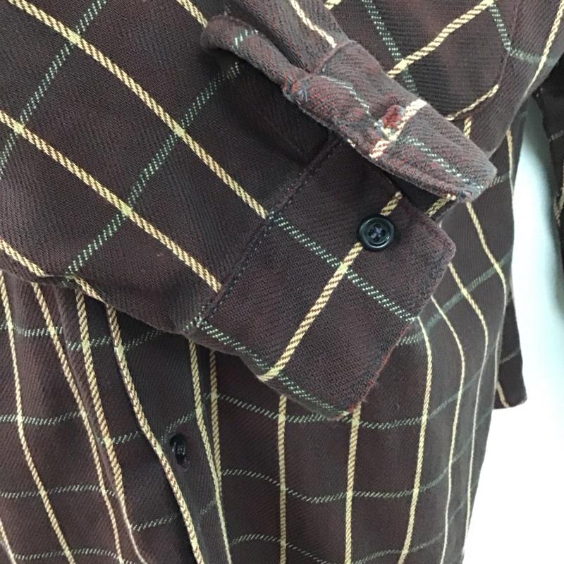 ビックマック BIGMAC シャツ、ブラウス 長袖 長袖シャツ チェックシャツ カラーシャツ ポケットシャツ 80s usa製 L チェック マルチカラー / マルチカラー /  メンズ USED 古着 中古 10125010