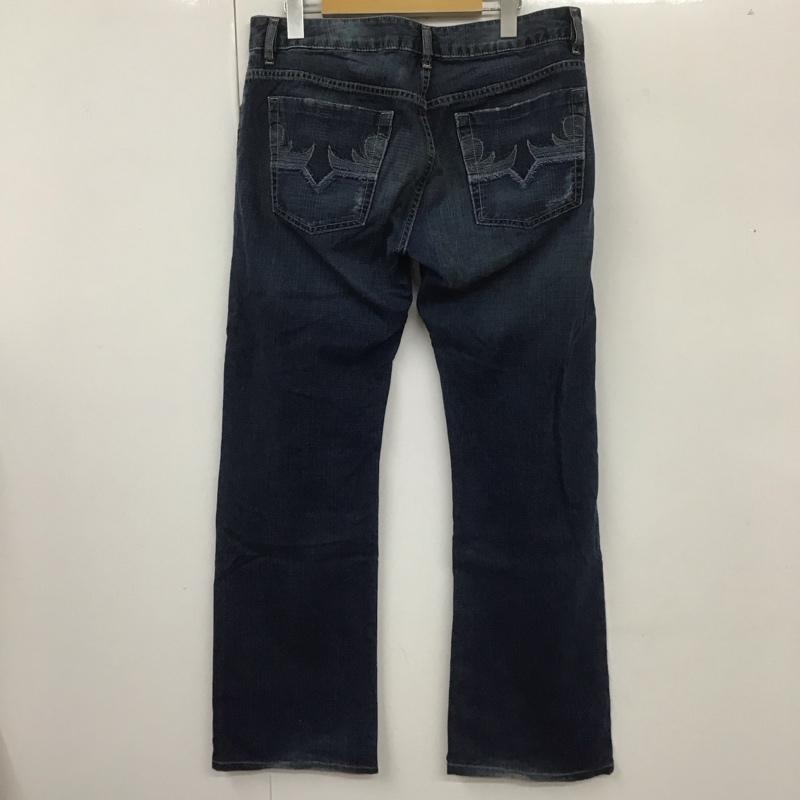 ディーゼル DIESEL パンツ デニム、ジーンズ デニムパンツ ストレートパンツ ワイドパンツ カジュアルパンツ 32インチ 無地 インディゴ / インディゴ /  メンズ USED 古着 中古 10108491