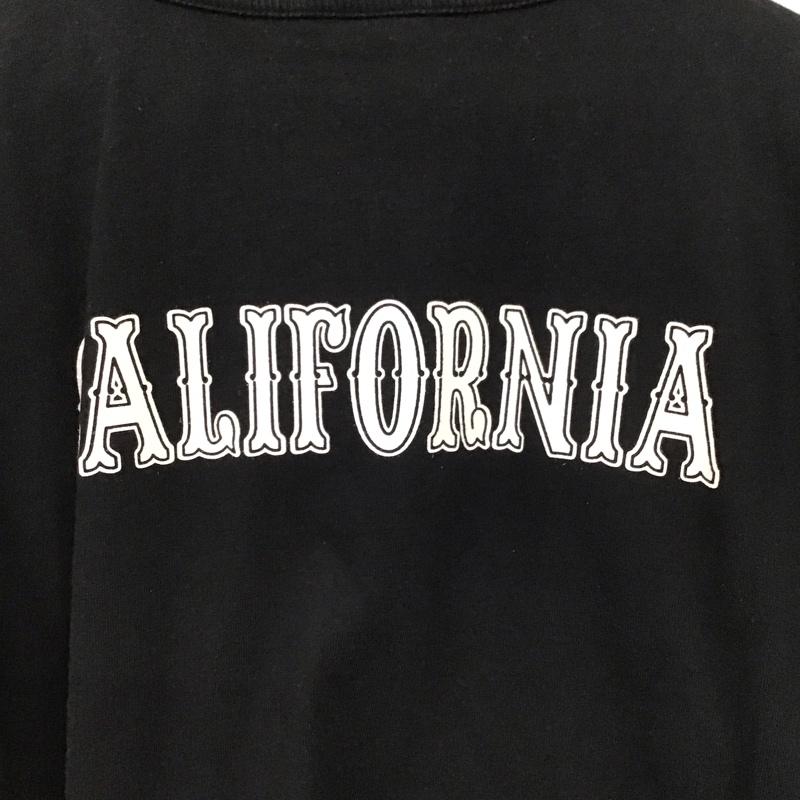 スタンダード カリフォルニア STANDARD CALIFORNIA Tシャツ 半袖 半袖カットソー プリントTシャツ クルーネックカットソー チャンピオン L ロゴ、文字 黒 / ブラック /  メンズ USED 古着 中古 10130727