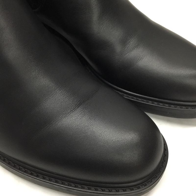 グッチ GUCCI ブーツ ショートブーツ 494517 マイクログッチシマ 37.5 箱有  黒 / ブラック /  レディース USED 古着 中古 10117008