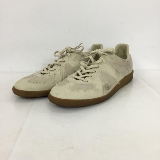 メゾン マルジェラ Maison Margiela スニーカー スニーカー ジャーマントレーナー レプリカスニーカー 43 無地 ベージュ / ベージュ /  メンズ USED 古着 中古 10149668