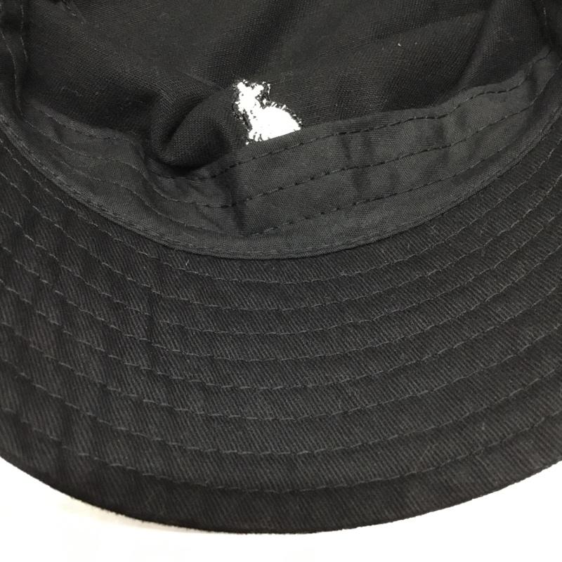 カンゴール KANGOL 帽子 ハット K4224HT WASHED BUCKET バケットハット ロゴ、文字 黒 / ブラック /  メンズ USED 古着 中古 10114733